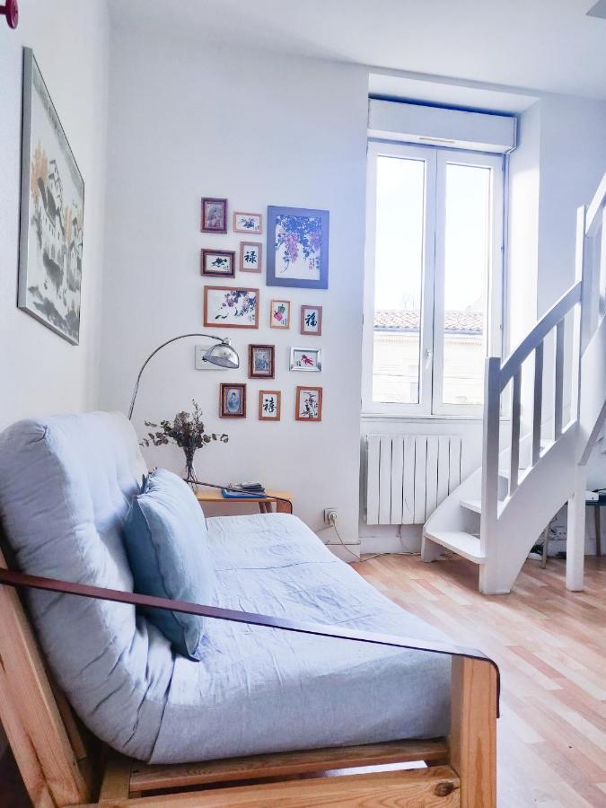 Apartmán Duplex Lumineux Avec Bureau Separe Dans Le Centre Bordeaux Exteriér fotografie